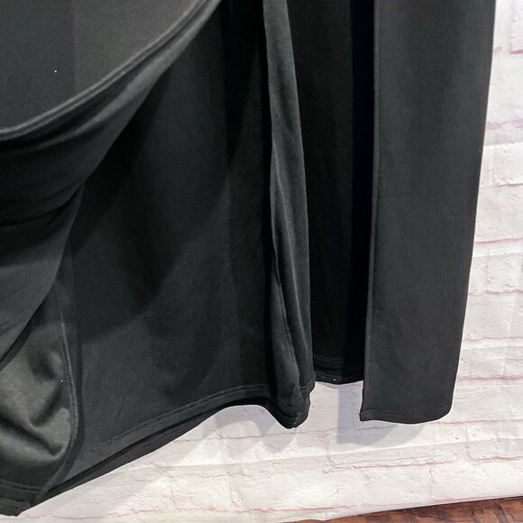 Lulus Black Behold My Love Black Off The Shoulder Twist Front Maxi Dress Small - Picture 7 of 11